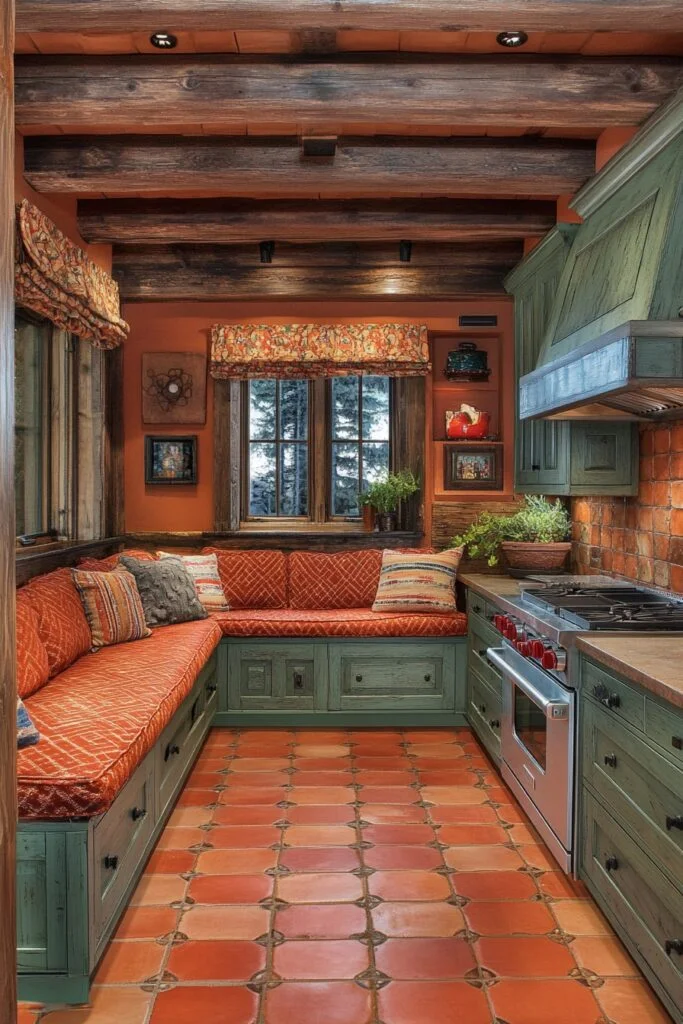 Terra Cotta Glow Kitchen