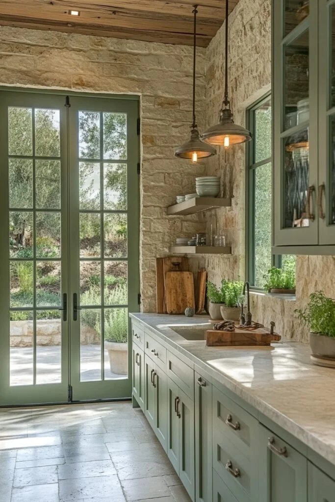 Olive Grove Retreat Kitchen