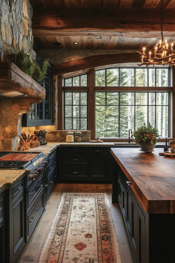 Woodland Escape Kitchen