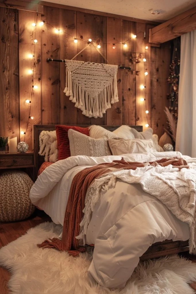 Rustic Cabin Dorm Room