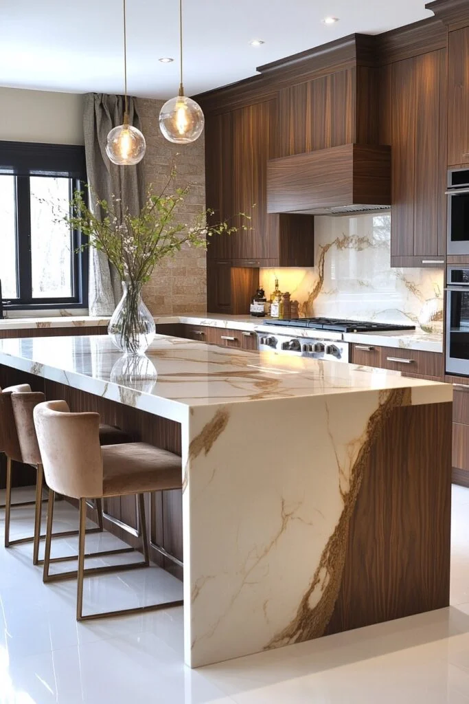 Elegant Earth Kitchen