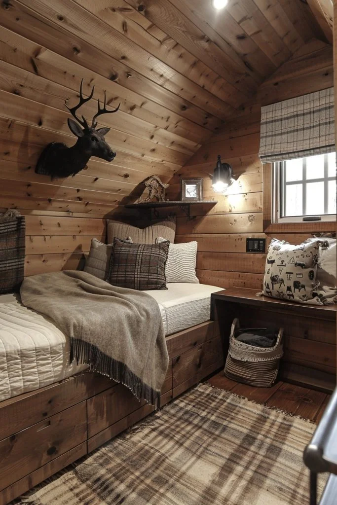 Cozy Cabin Dorm Room