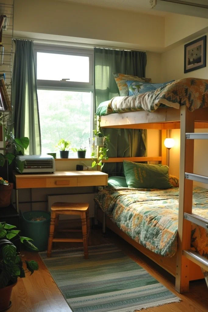 Eco-Friendly Dorm Room
