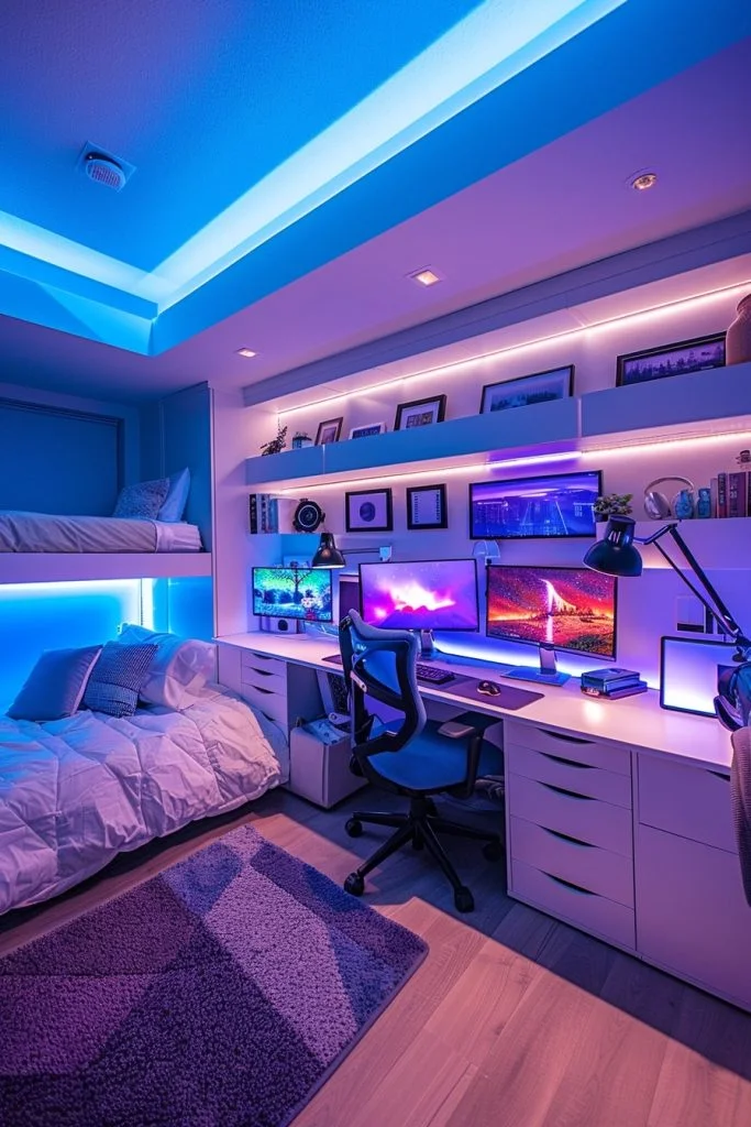 High-Tech Dorm Room