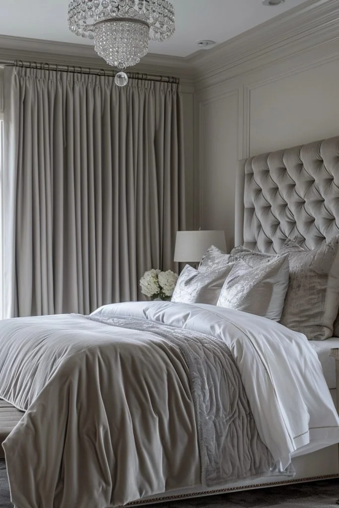 Silver Grey Shimmer