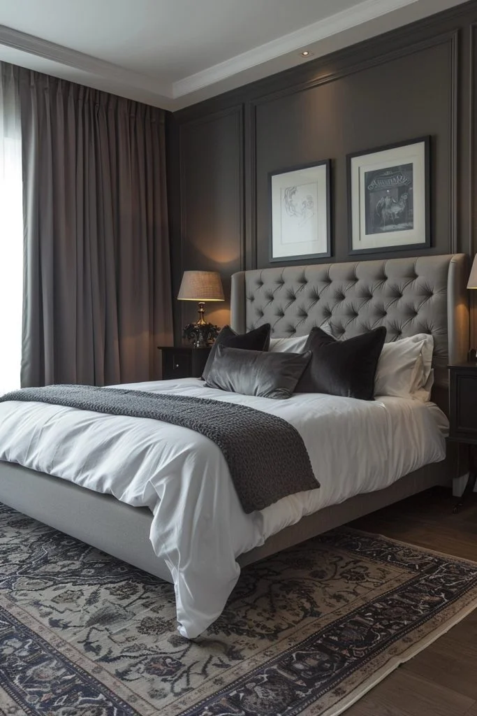 Smoky Grey Opulence
