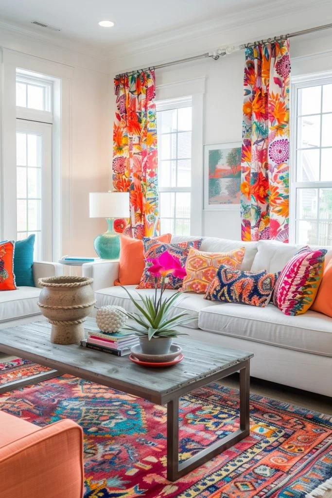 Playful Pops of Color