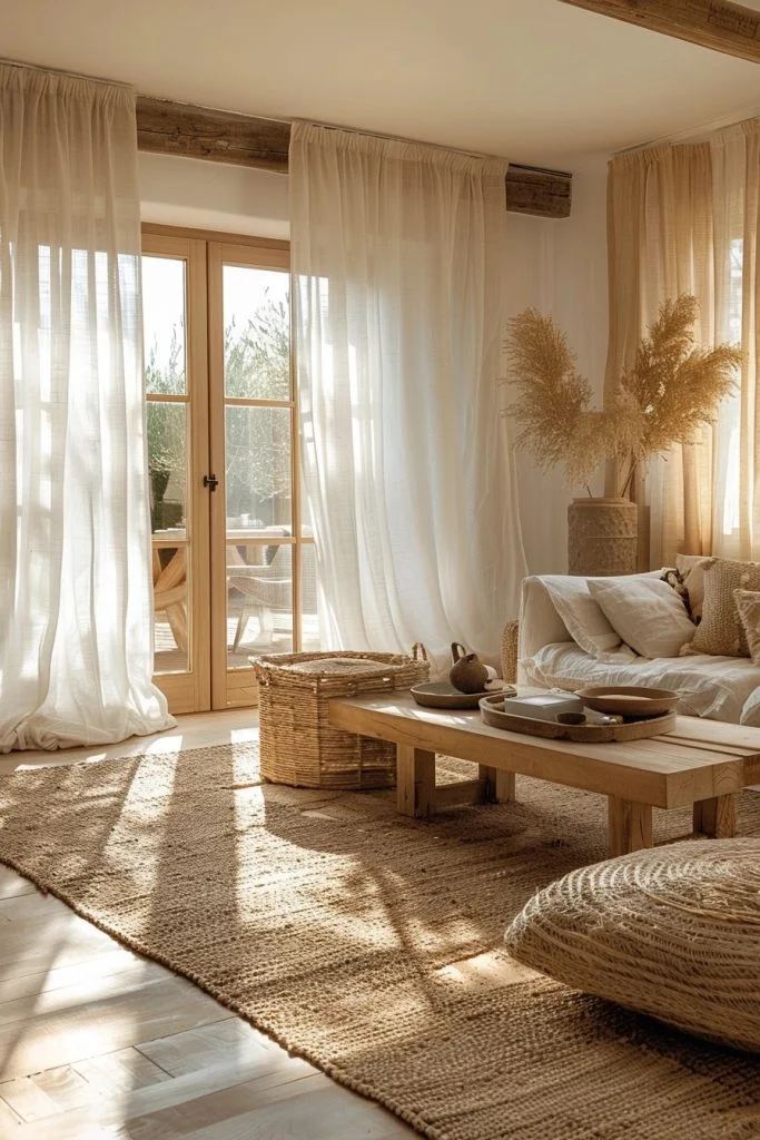 Airy Linen Drapes