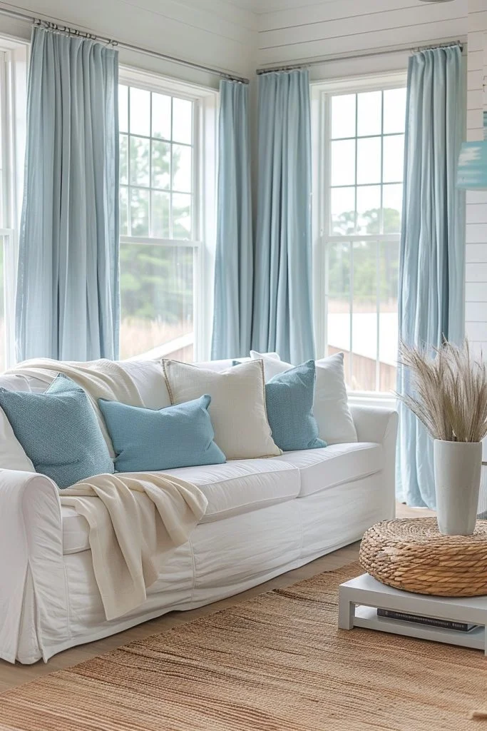 Serene Coastal Blues