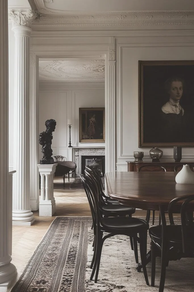 Neoclassical Vintage Charm