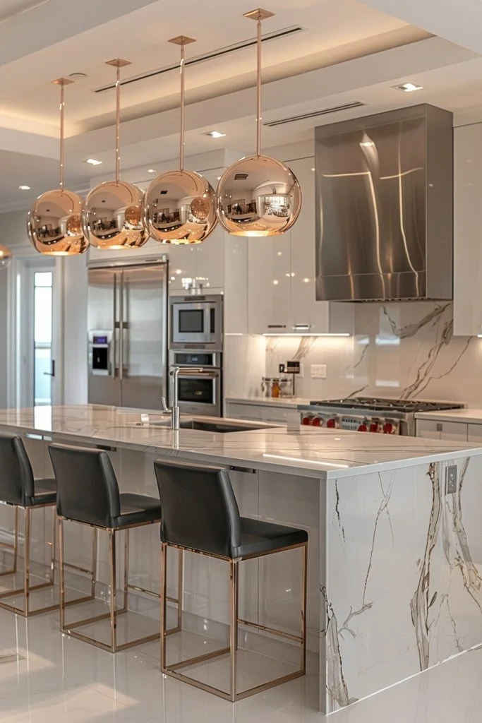 Glam Metallic Accents