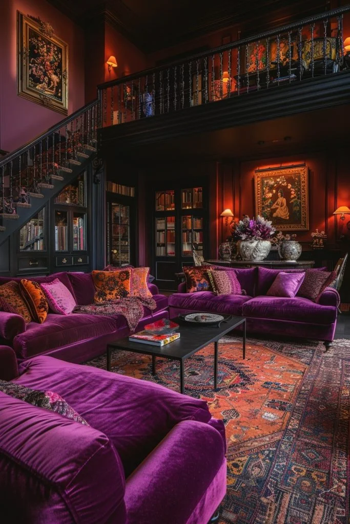 Velvet Upholstery for Elegant Living Rooms