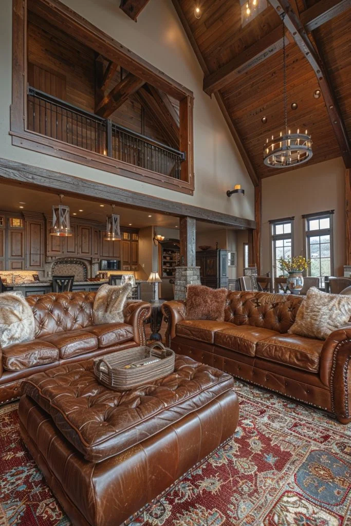 Sumptuous Leather Seating for Living Rooms