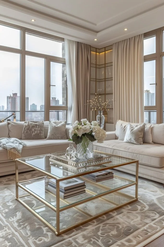 Sleek Glass Tables for Living Rooms