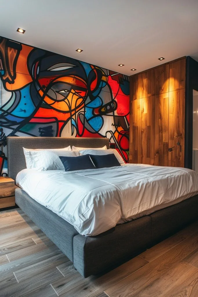 Street Art Splendor Bedroom