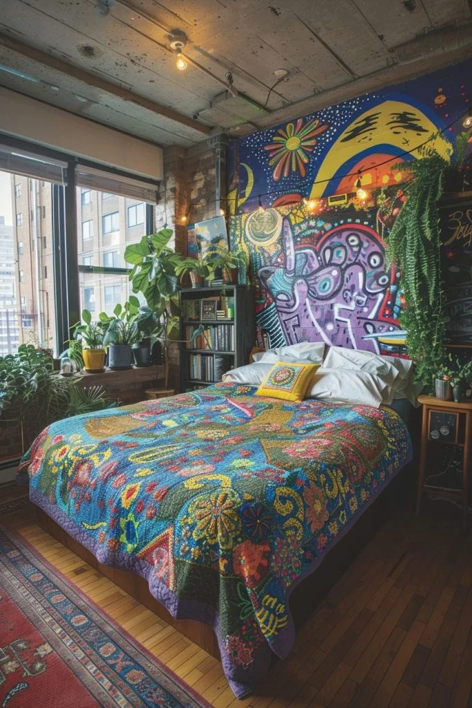 Urban Jungle Bedroom