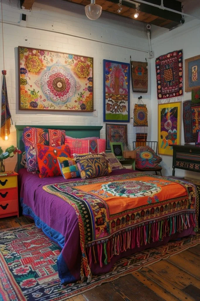 Cultural Fusion Street Bedroom
