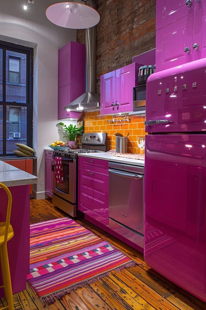 Pop Art Inspired Kitchen Designs