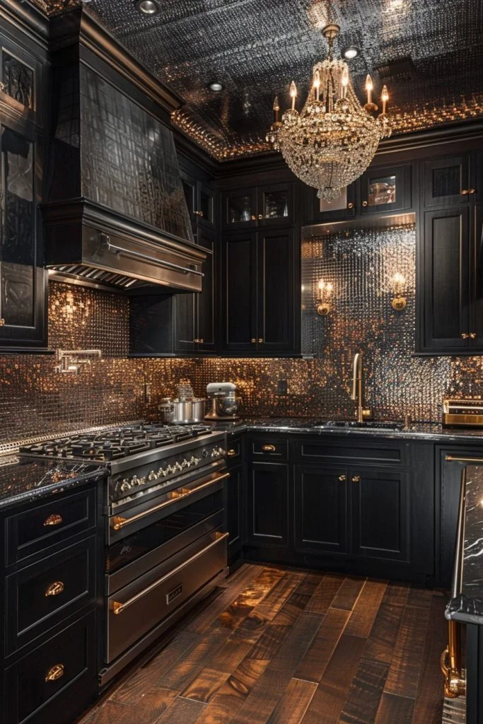 Luxury Finishes for Tiny Kitchens