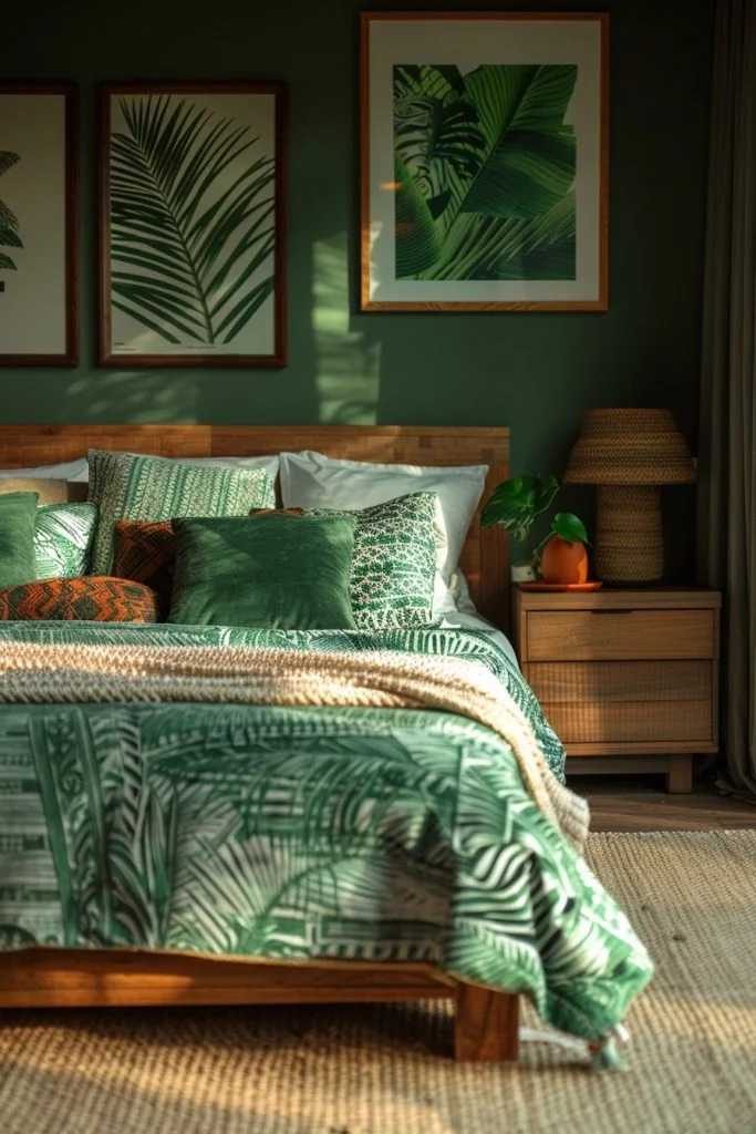 Lush Green Afrohemian Escape