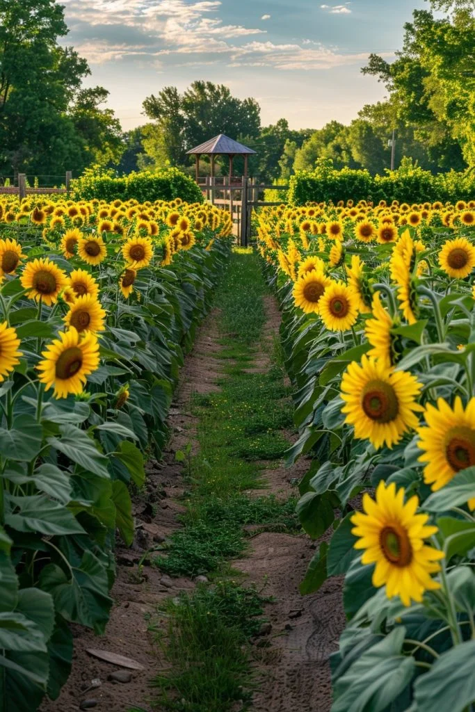 Sun-Kissed Sunflower Sanctuary