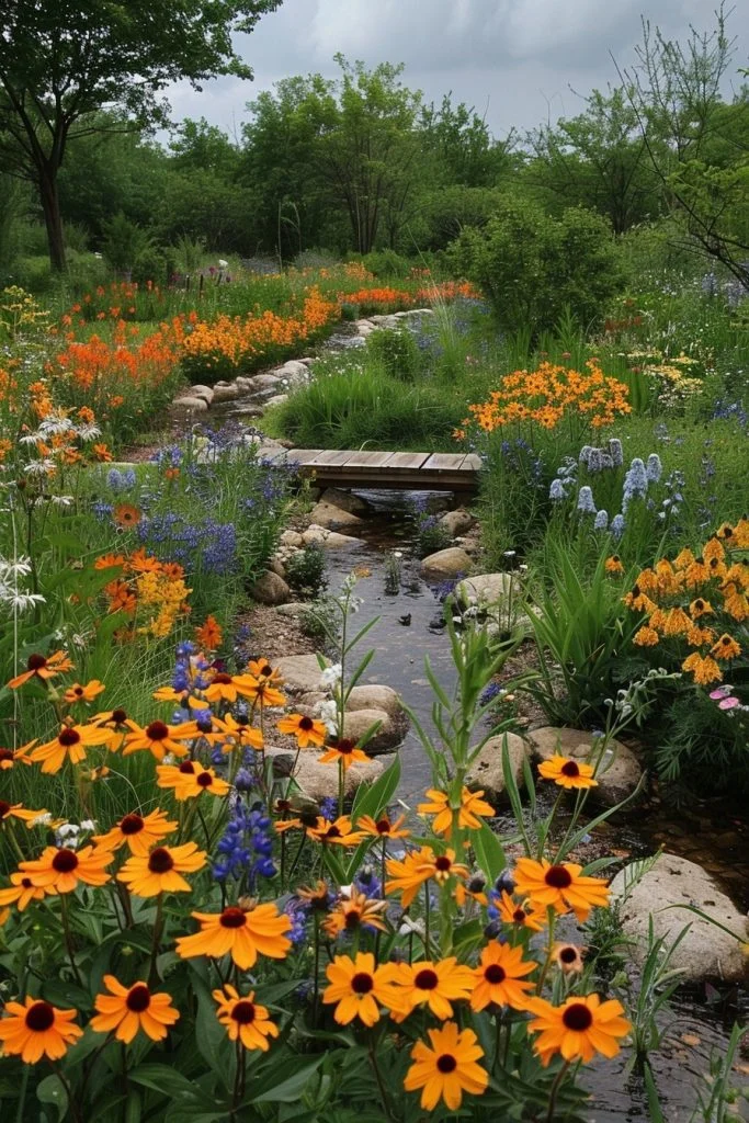 Wildflower Sanctuary with Wildlife Appeal