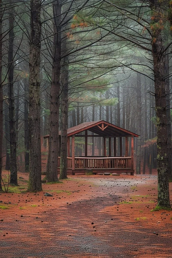 Pine Needle Quietude