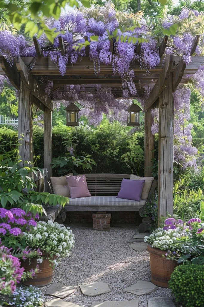 Wisteria-Draped Hideaway