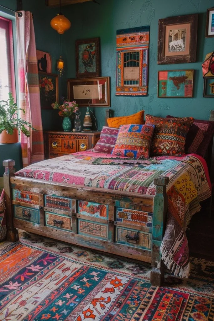 The Bold Bazaar Bedroom