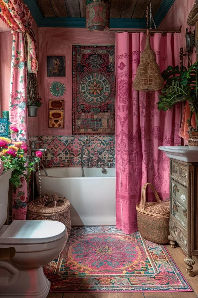 Bohemian Pink Oasis
