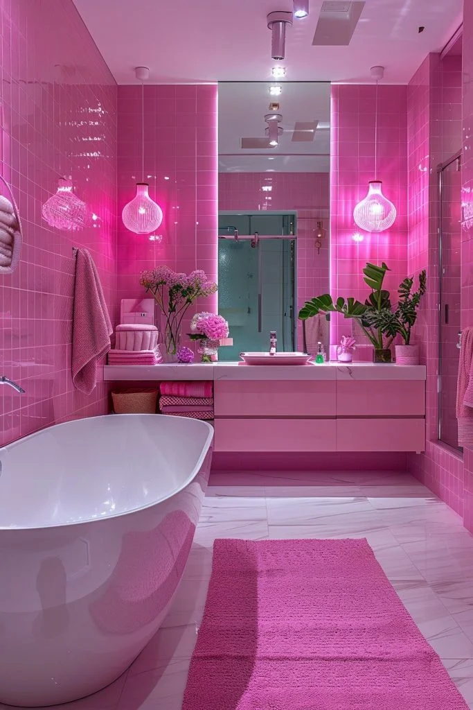 Monochrome Pink Palette