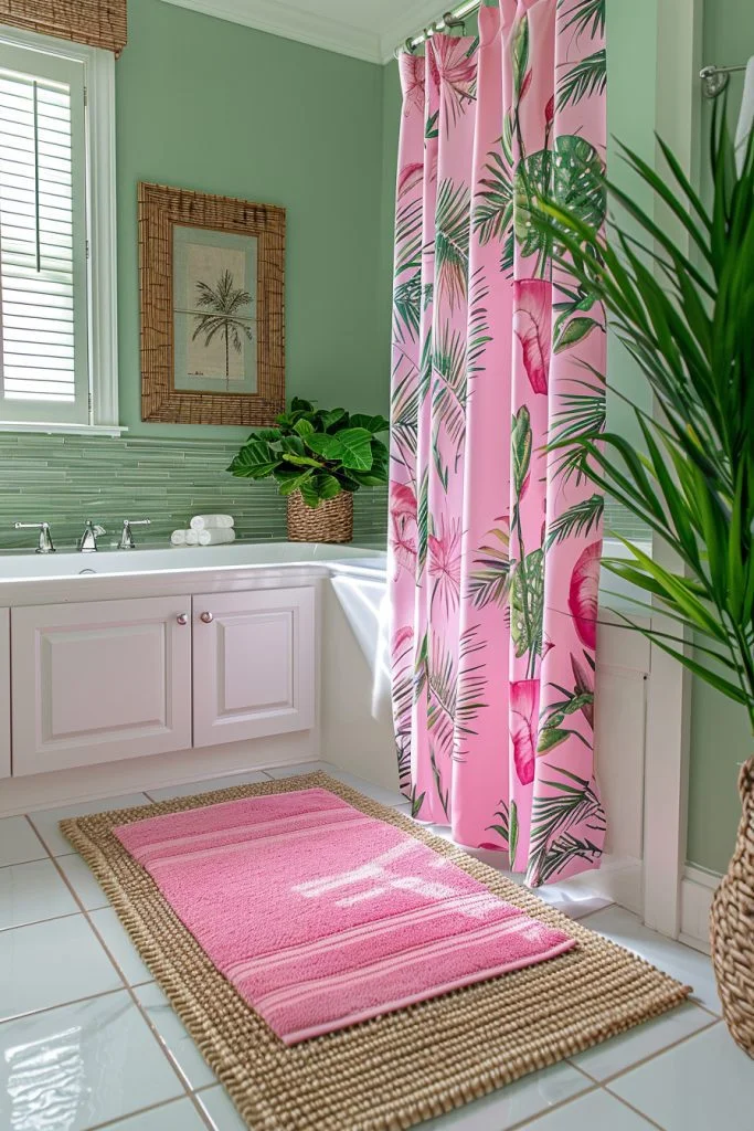 Pink Tropical Retreat