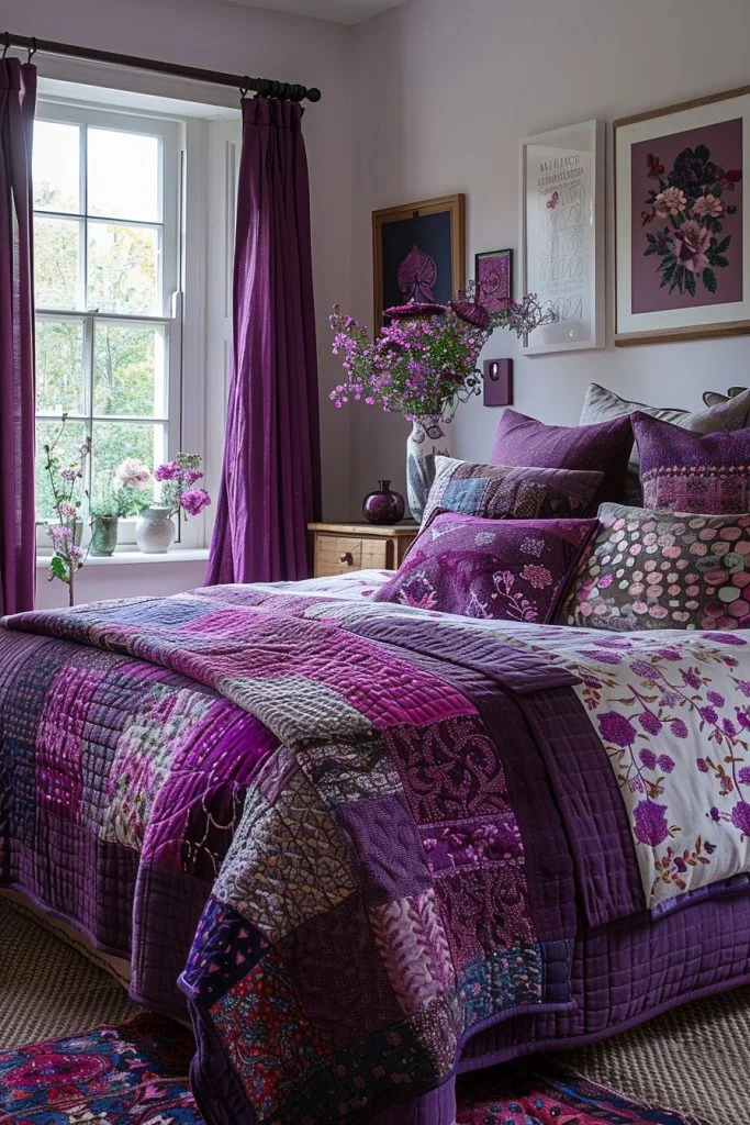 Purple Patchwork