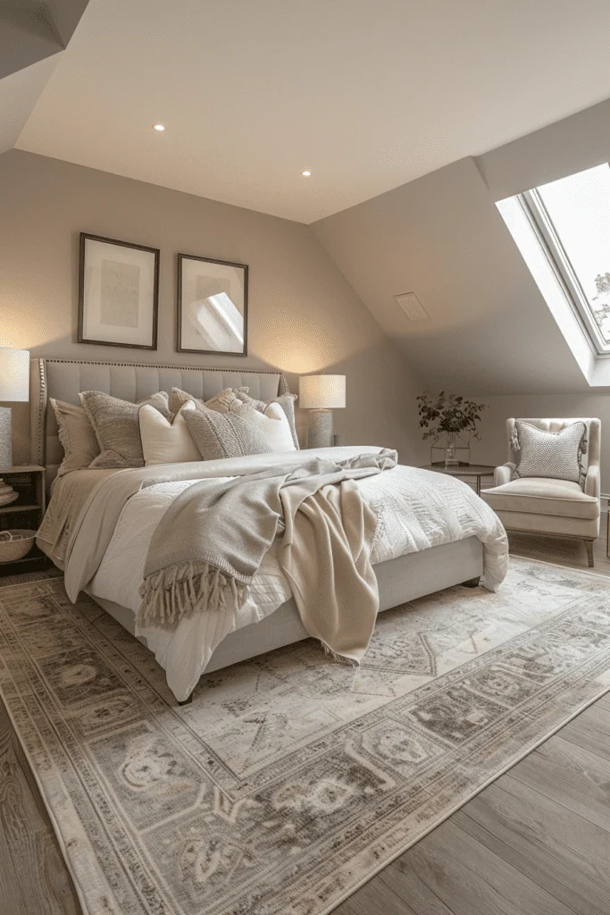 Skylit Attic Master Suite