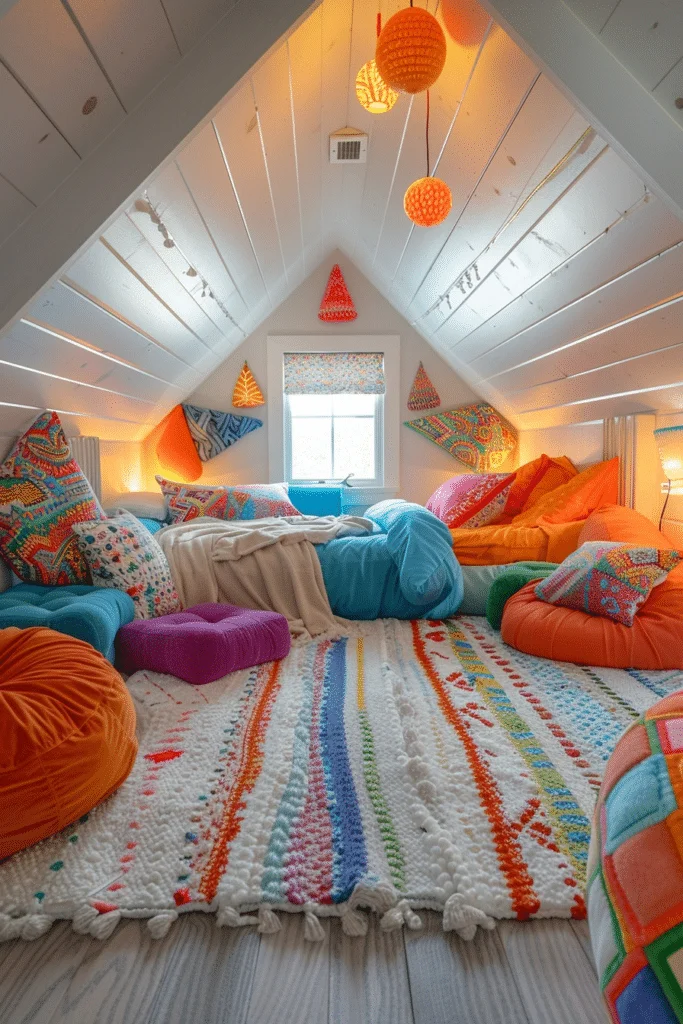 Playful Attic Fantasy Room