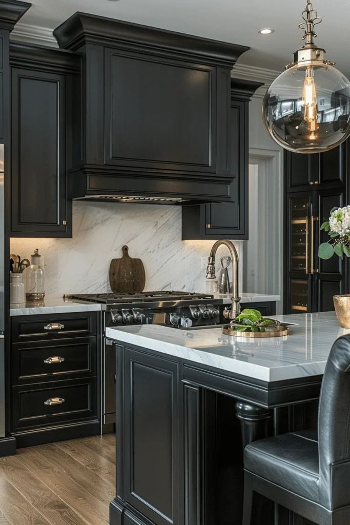 Contrast of Matte and Glossy Finishes