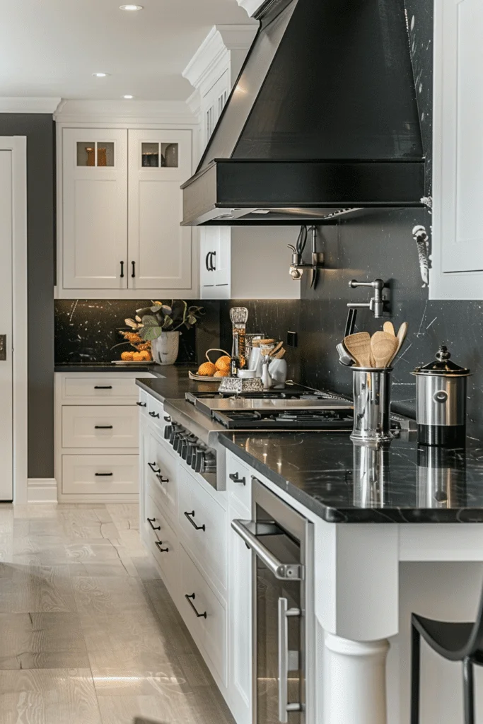 Classic Black and White with Modern Enhancements