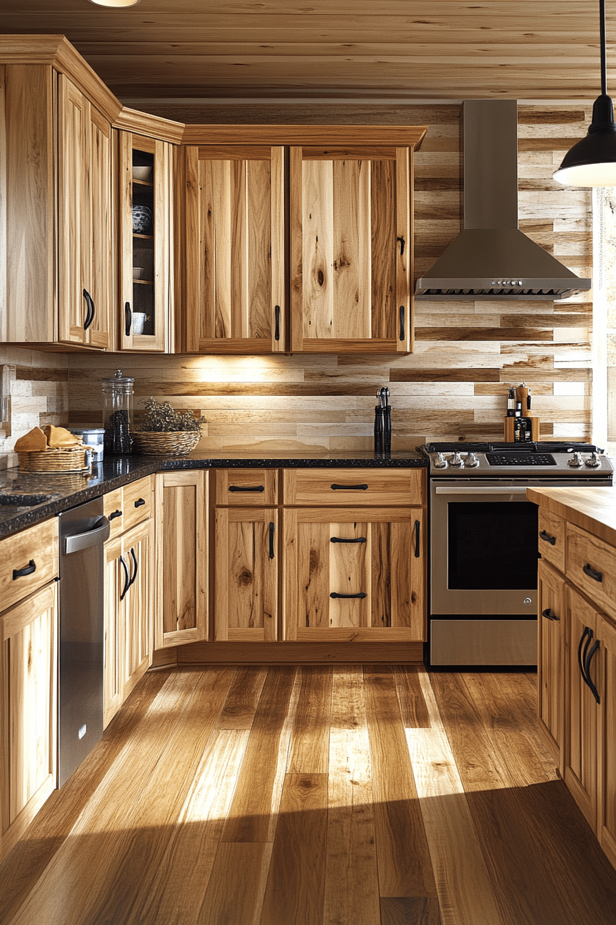 hickory kitchen cabinets