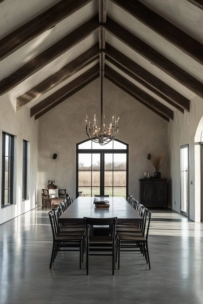 Minimalist Elegance Dining Hall