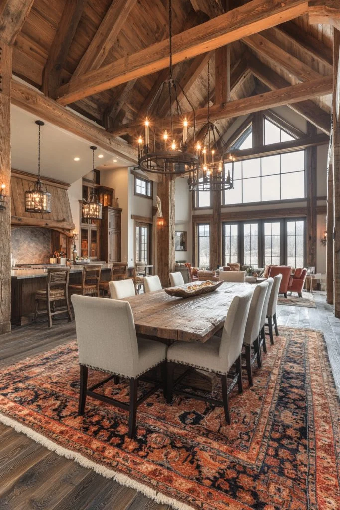 Rustic Charm Dining Room