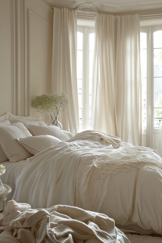 Elegant Beige and White Bliss