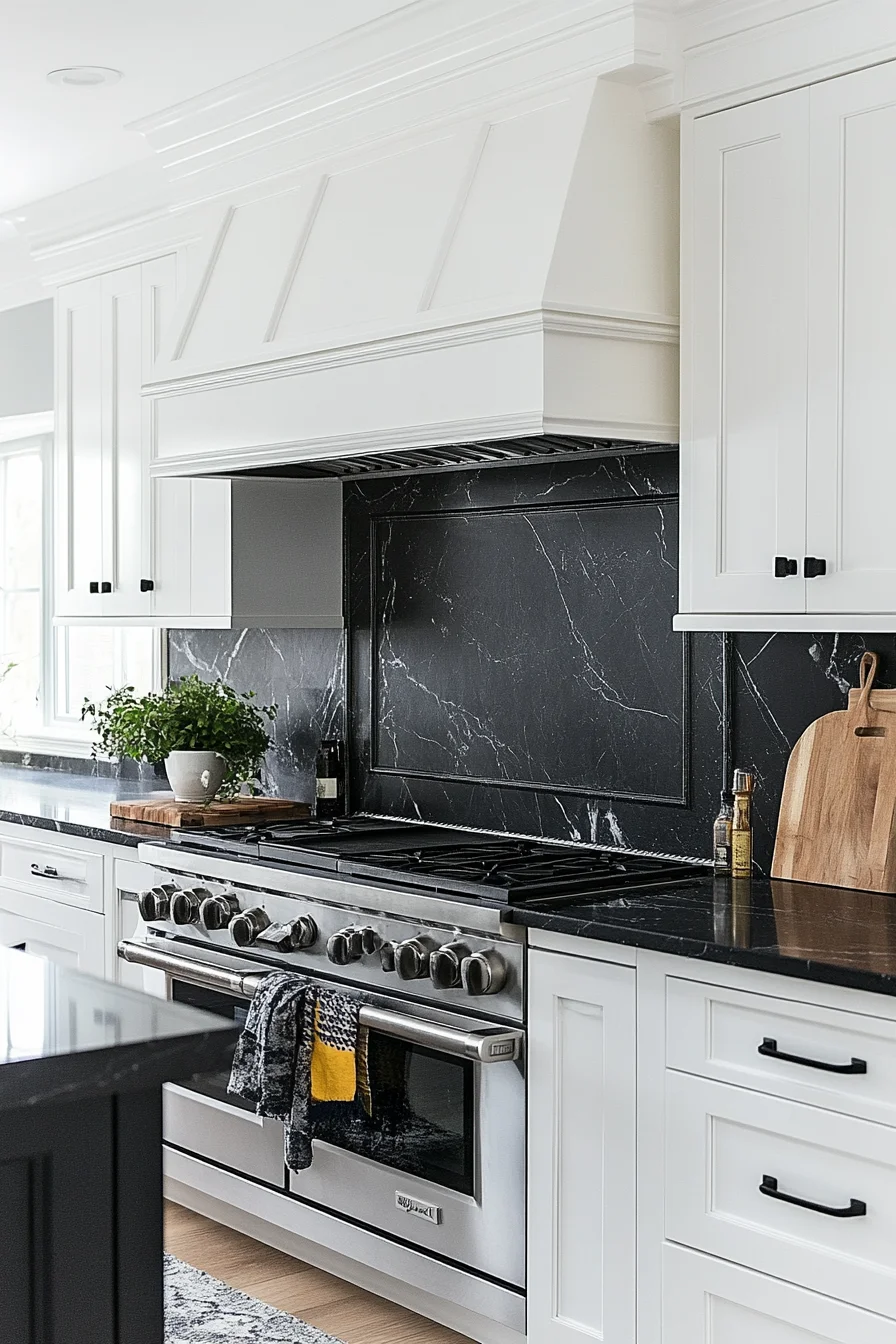 black and white kitchen ideas