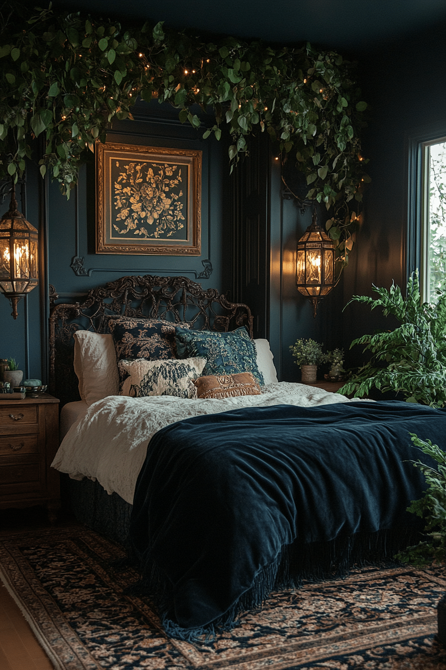 boho gothic bedroom