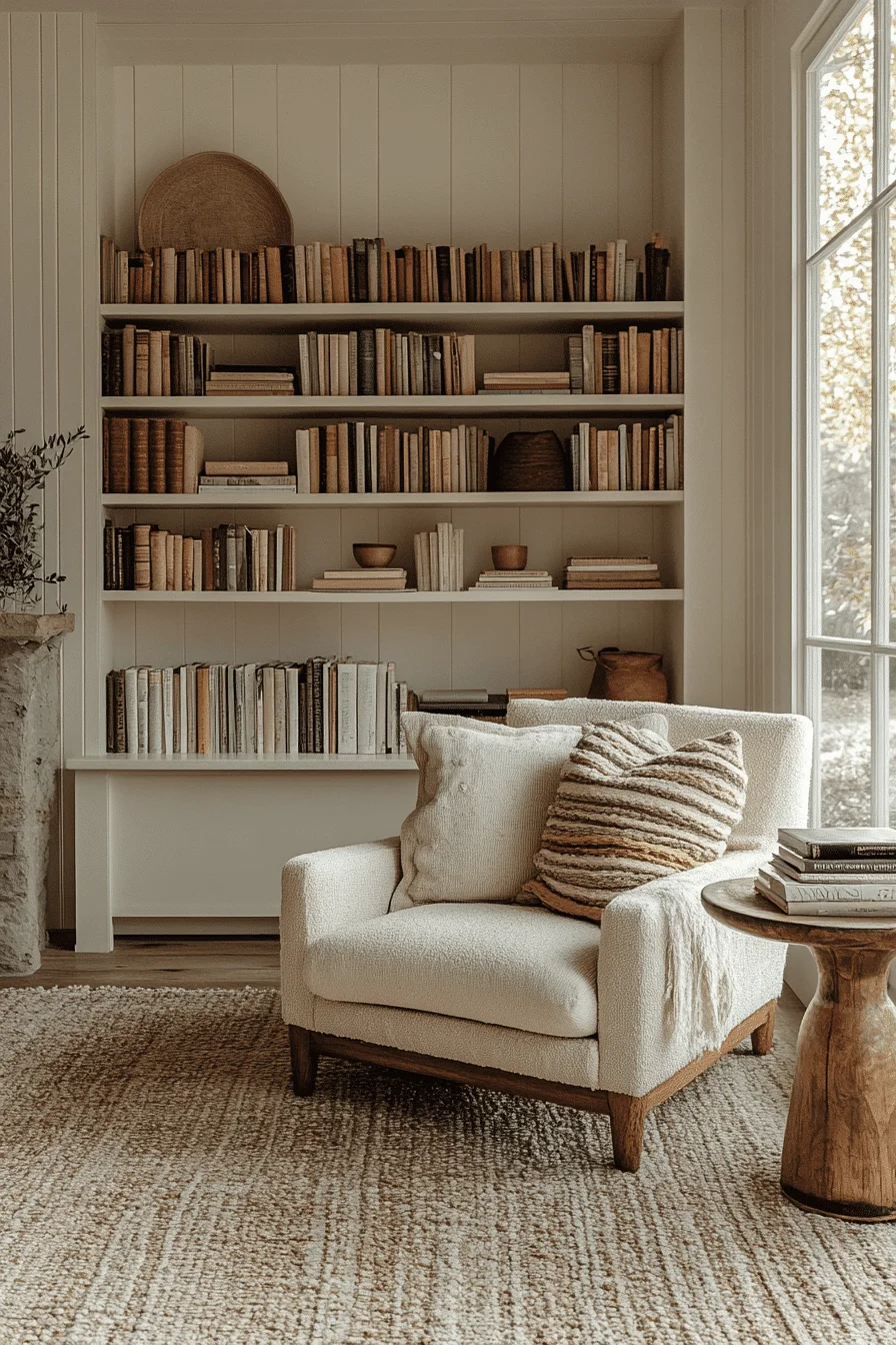 bookshelf inspiration minimalism