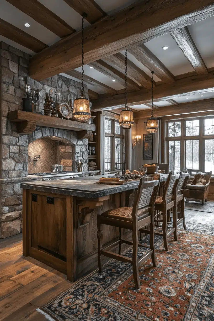 cottage core kitchen