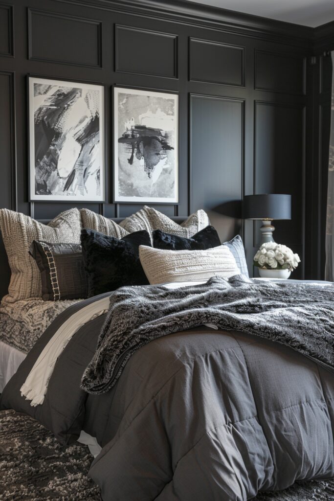 Sophisticated Charcoal Ambiance