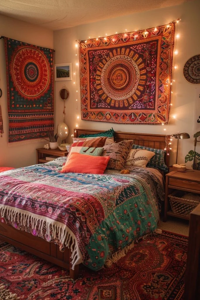 Boho Chic Dorm Room
