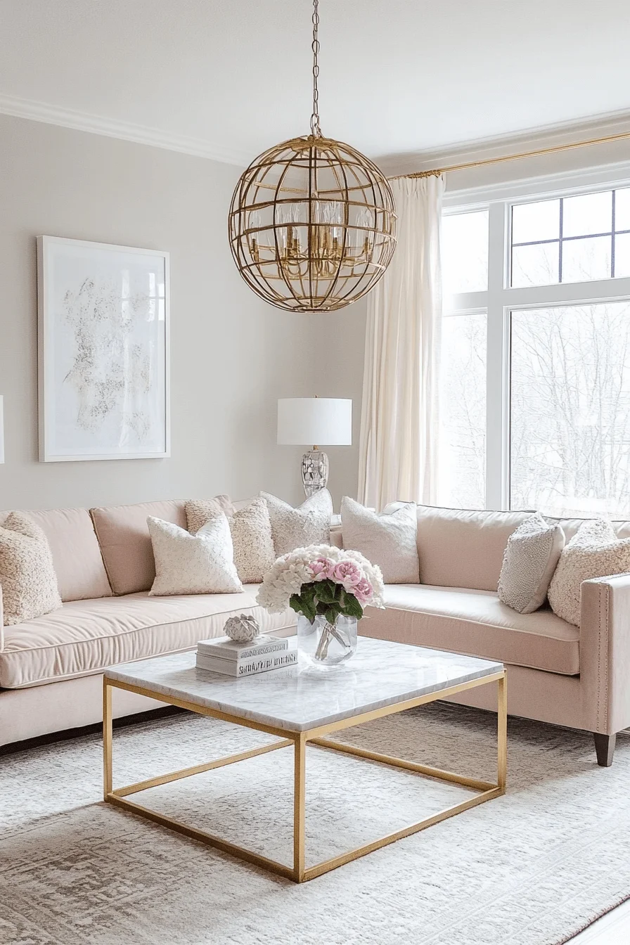 girly apartment decor