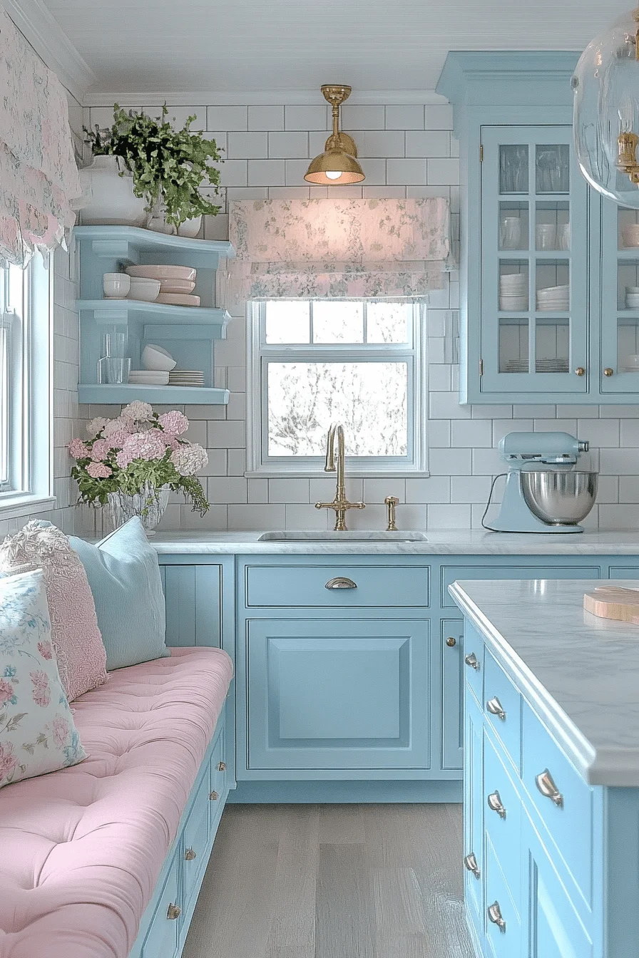 granny chic kitchen