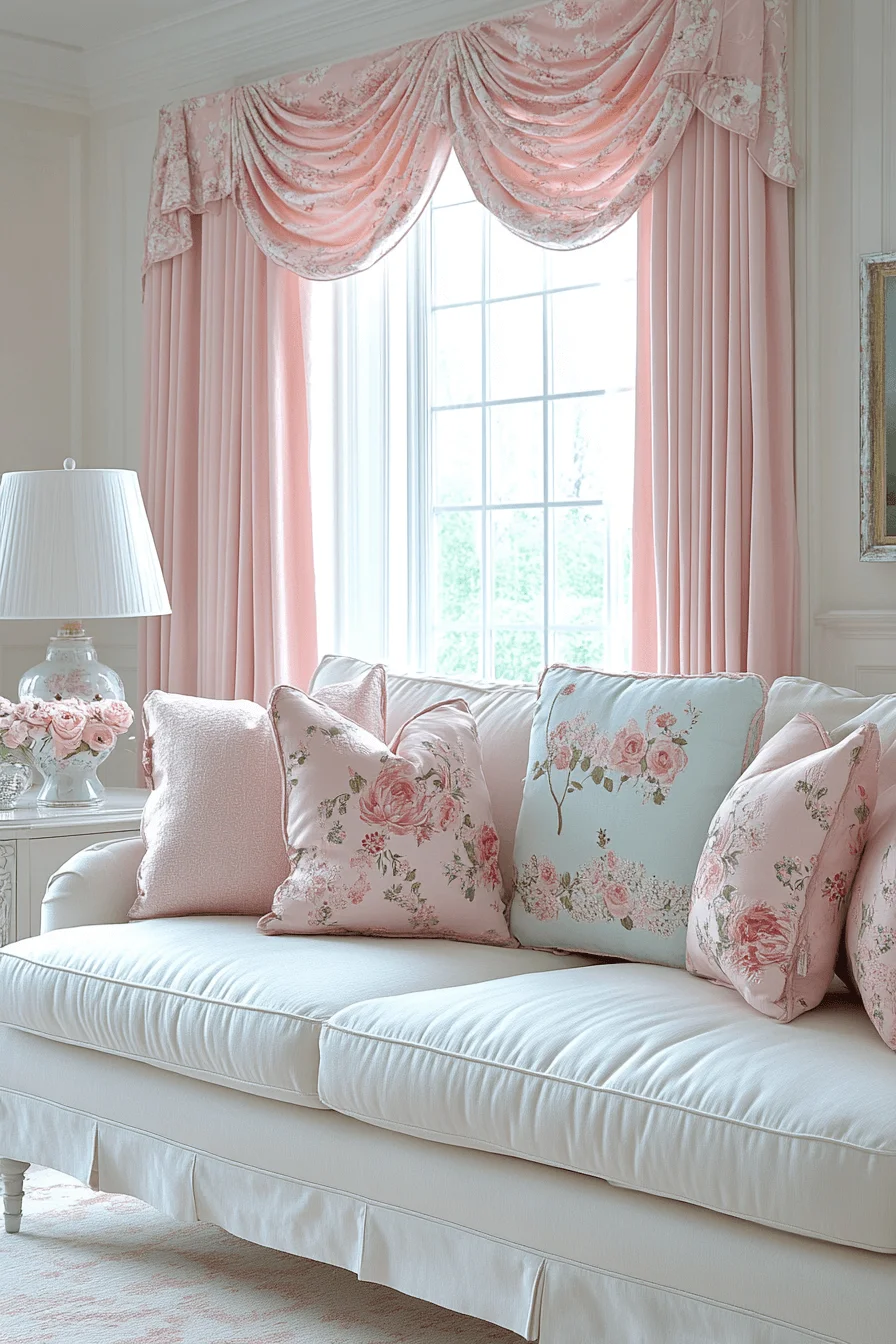 29 Granny Chic Living Room Decor Styles Filled with Charm and Cozy Joy 1 granny chic decor living room